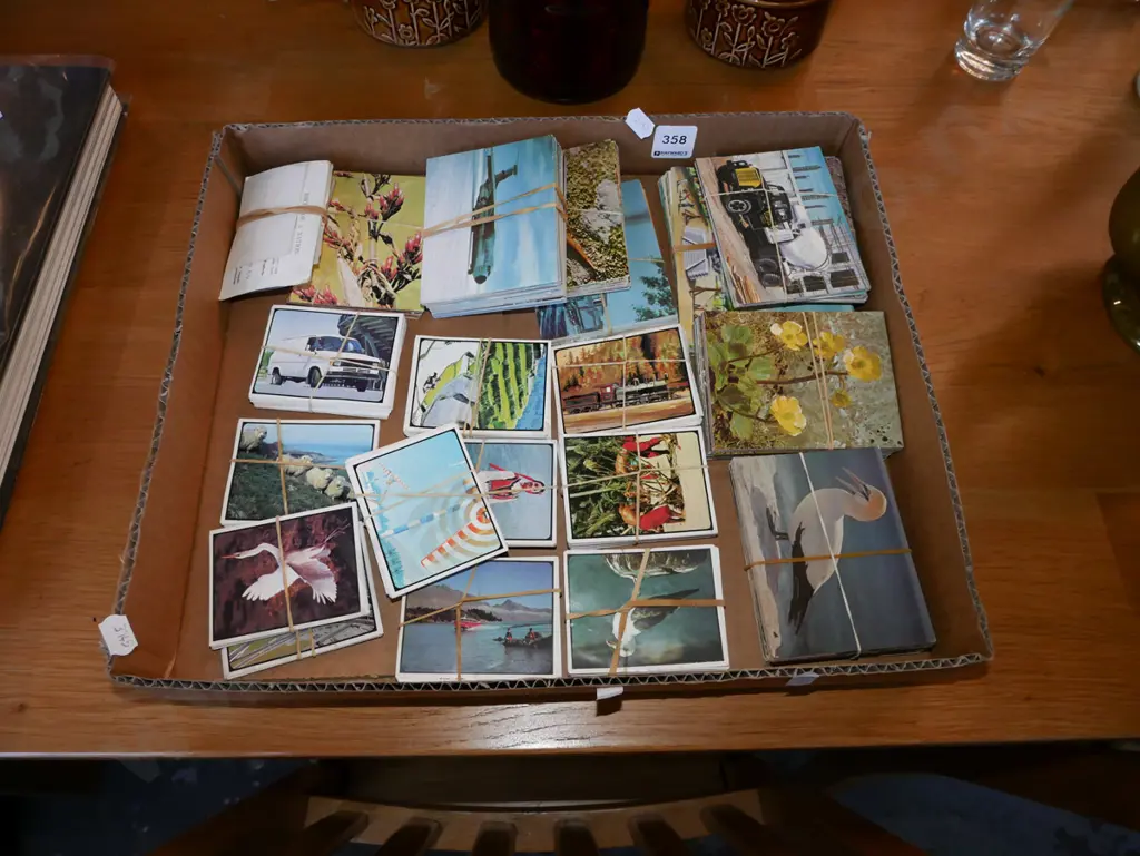 box of collector cards Image 1++