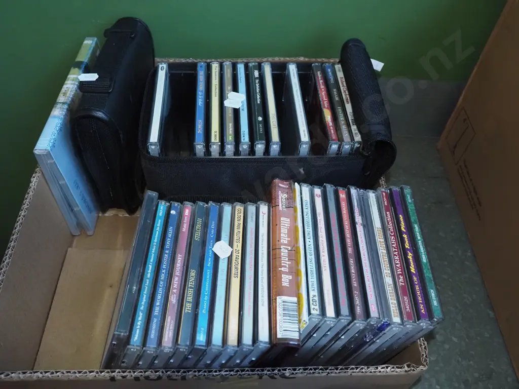 box of CDs Image 1++