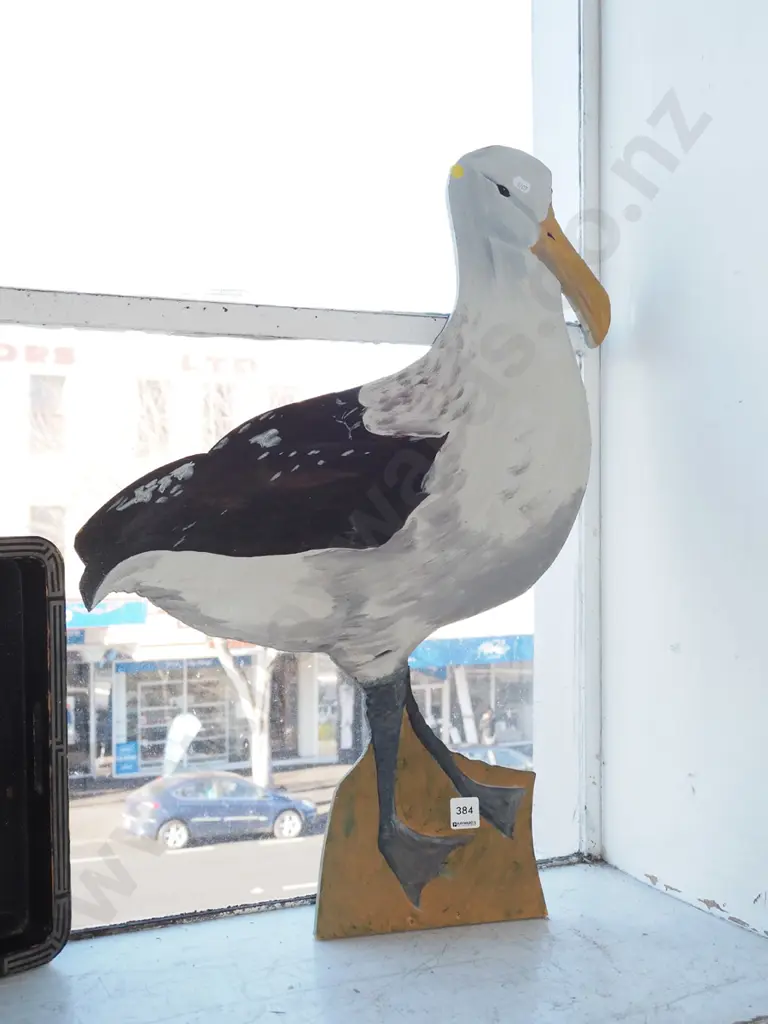 hand painted MDF cut out albatross H-690 Image 1++