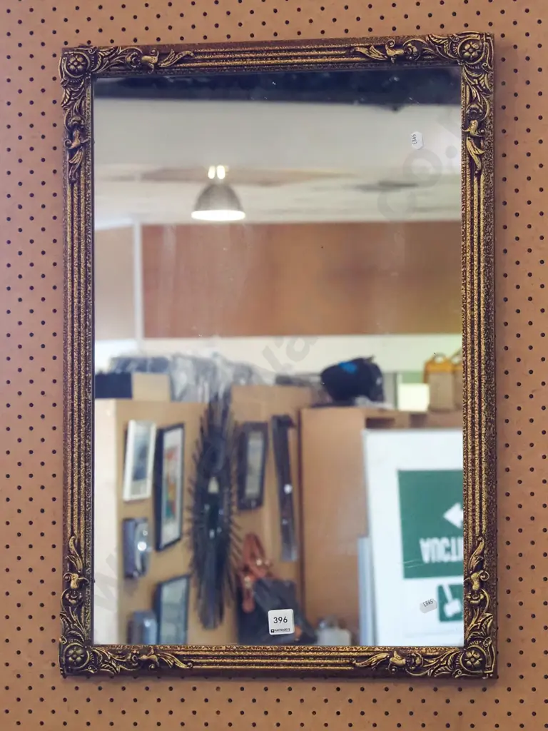 gilt framed wall mirror Image 1++