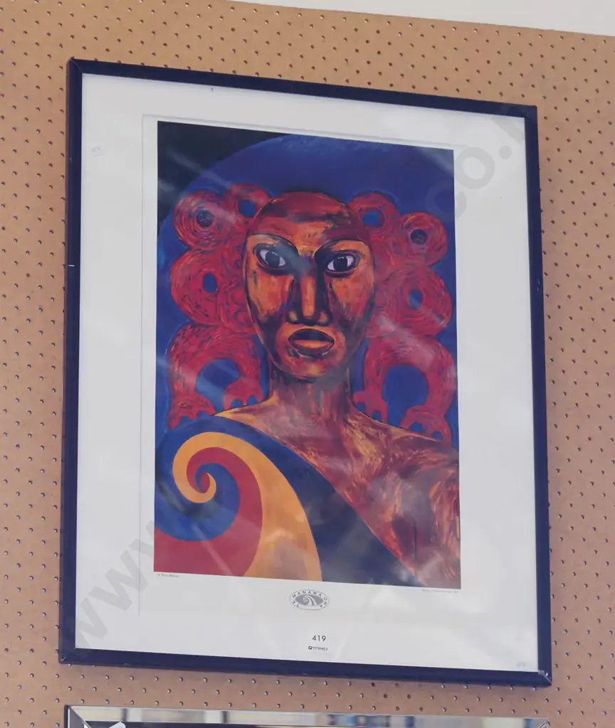 framed Robyn Kahukiwa print - portrait Image 1++