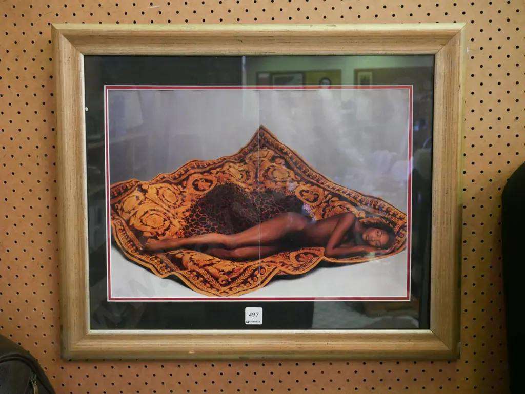 framed magazine print - nude Image 1++