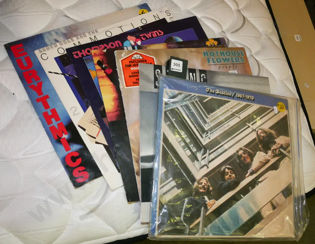 LPs; Beatles, Sting, Hothouse Flowers etc Image 1++