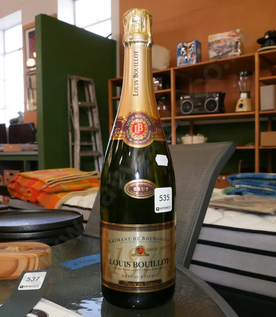 bottle of French champagne Image 1++