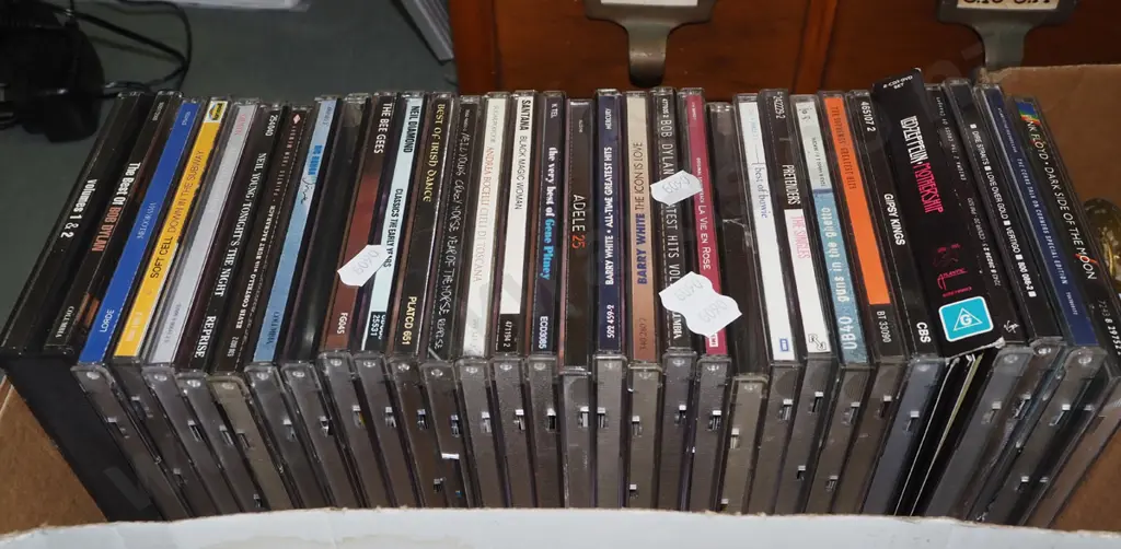 box of CDs Image 1++