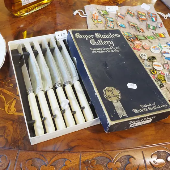 bone handled knives