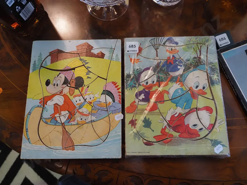 early Walt Disney puzzles Image 1++