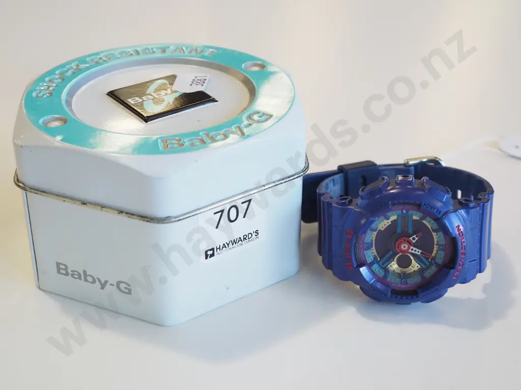 Casio Baby G watch in tin Image 1++