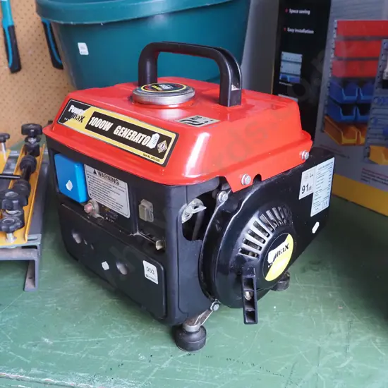 Power Max 4 stroke 1000w generator 