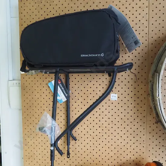 as-new bike carrier and bag