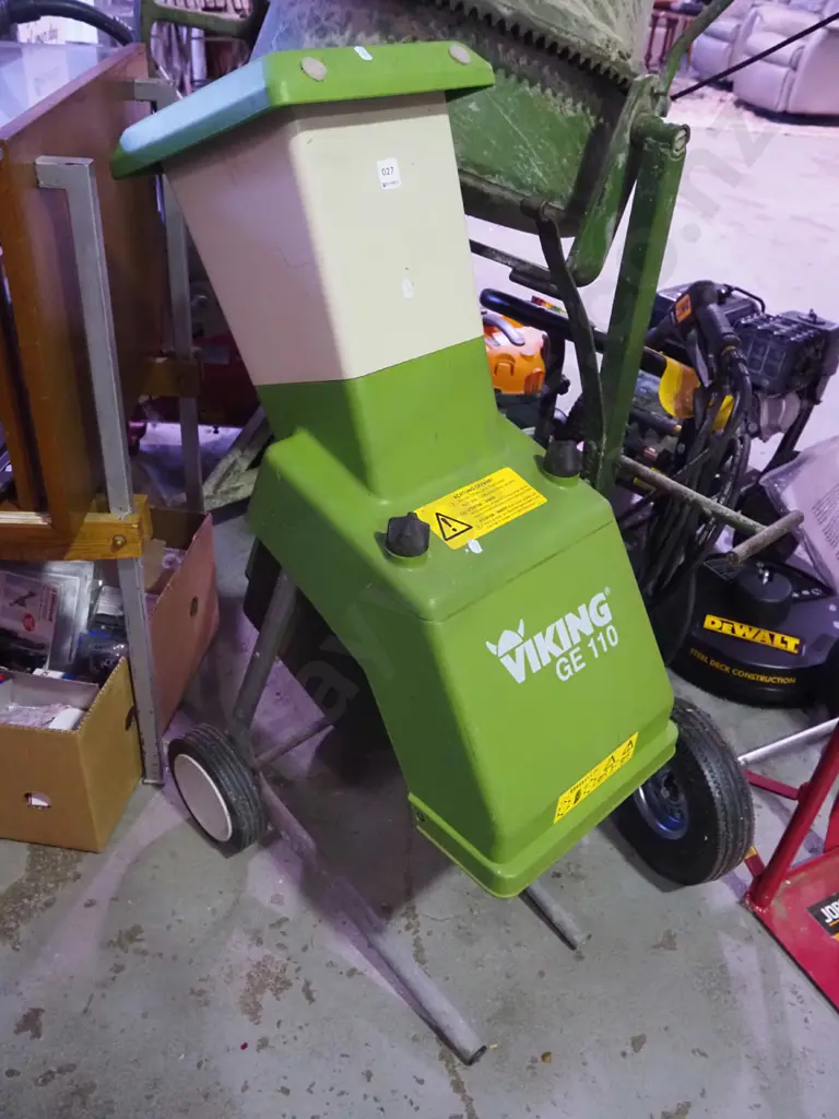 Viking GE110 electric garden shredder Image 1++