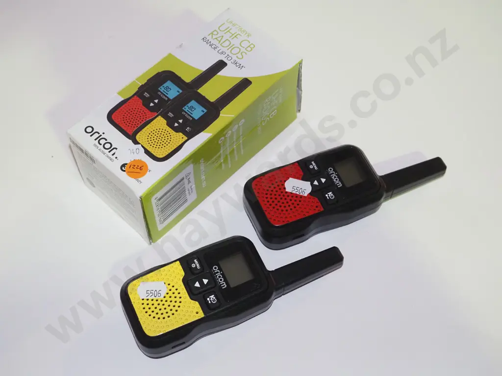pair of Orco UHF CB radios Image 1++