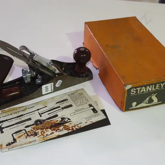Stanley No. 4 hand plane in orginal box