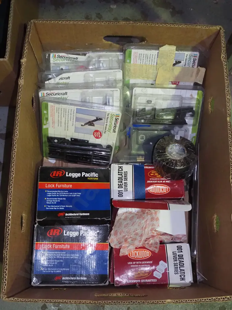 box of door and window hardware Image 1++
