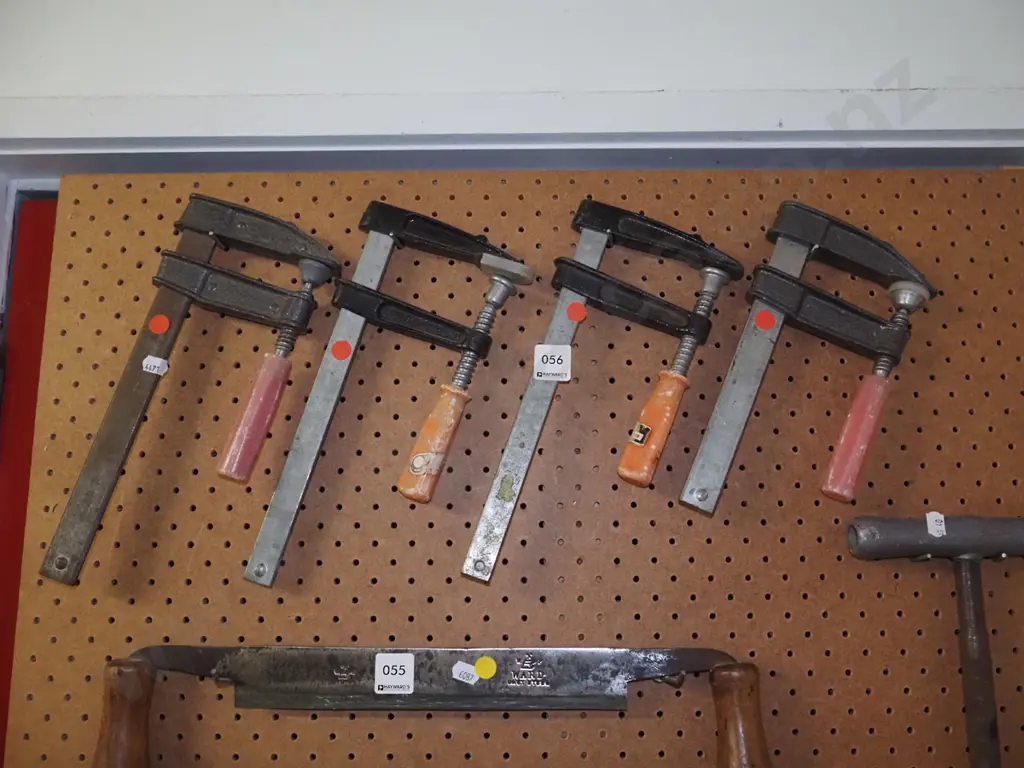 4x F clamps Image 1++