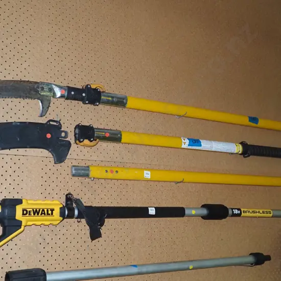 Silky pruning pole saw with 2 extensions - red dots