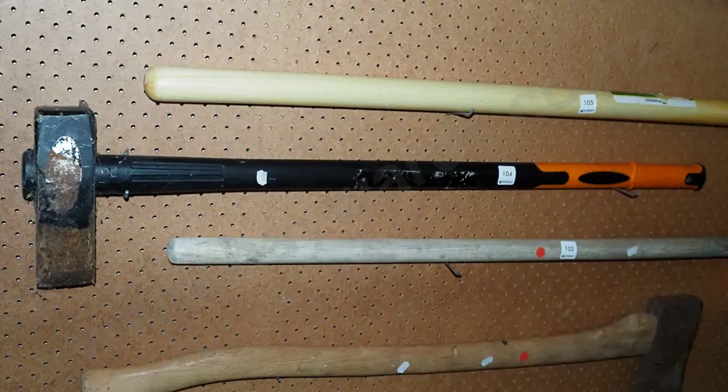 plastic handled wood splitter Image 1++