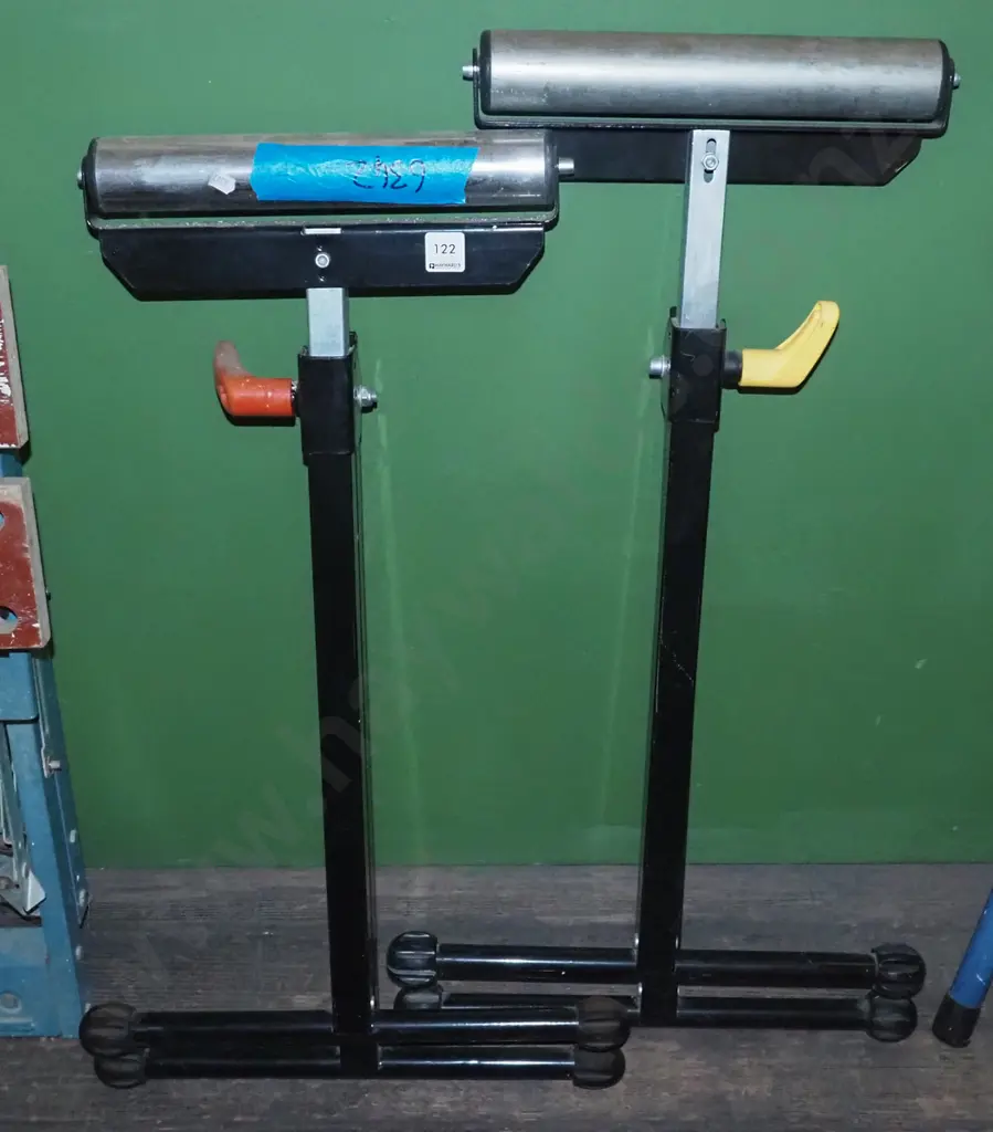 pair of metal roller stands Image 1++