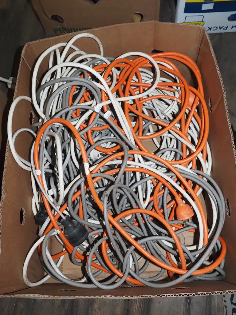 box of extension cords Image 1++