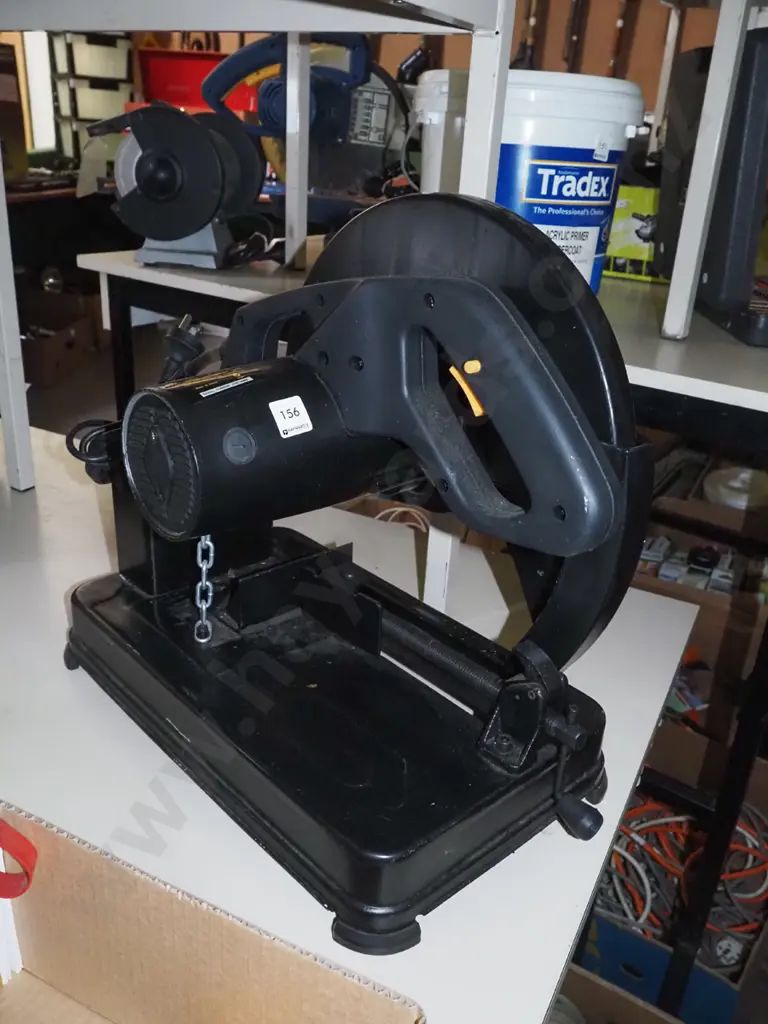 as-new Superworx metal cut off saw Image 1++