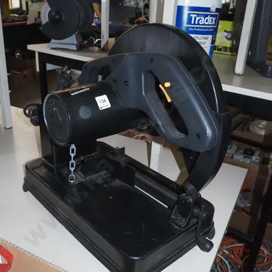 as-new Superworx metal cut off saw