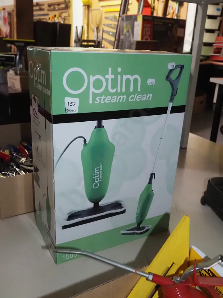 box; Optim steam cleaner Image 1++