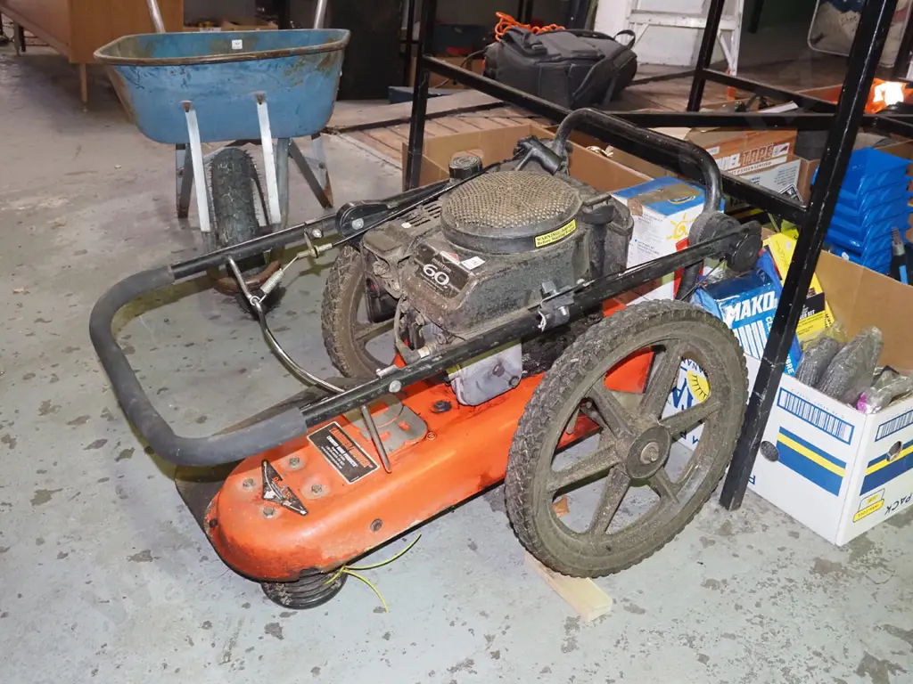 unusual DR trimmer/mower with Briggs & Stratton 6hp engine Image 1++