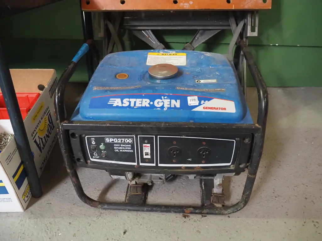Aster. Gen 4 stroke generator - damage and rust  Image 1++