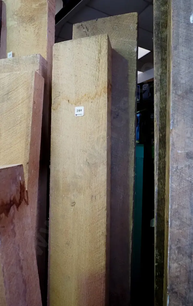 2x lengths of rough sawn kauri Tallest 2120x165x45 Image 1++