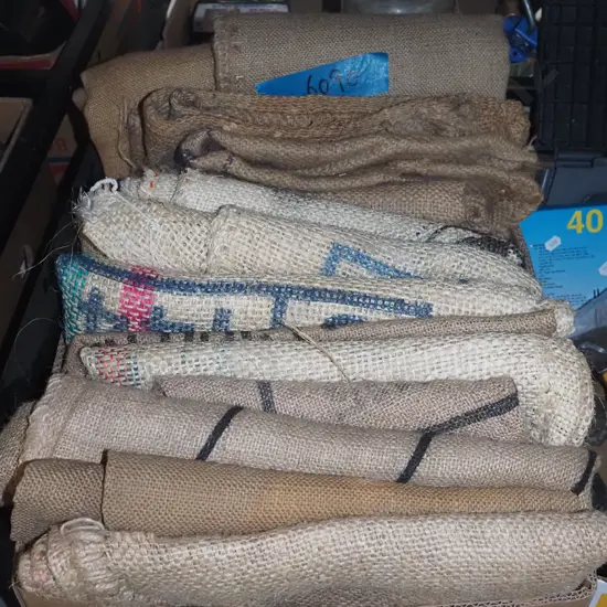 box; coffee sacks