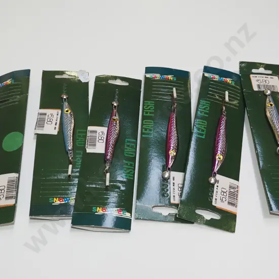 box of as new fishing lures