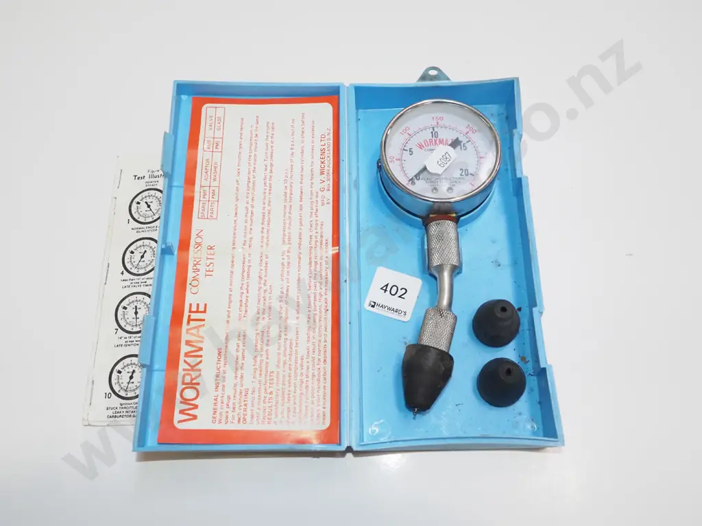 cased Workmate compression tester Image 1++