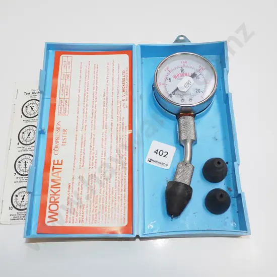 cased Workmate compression tester