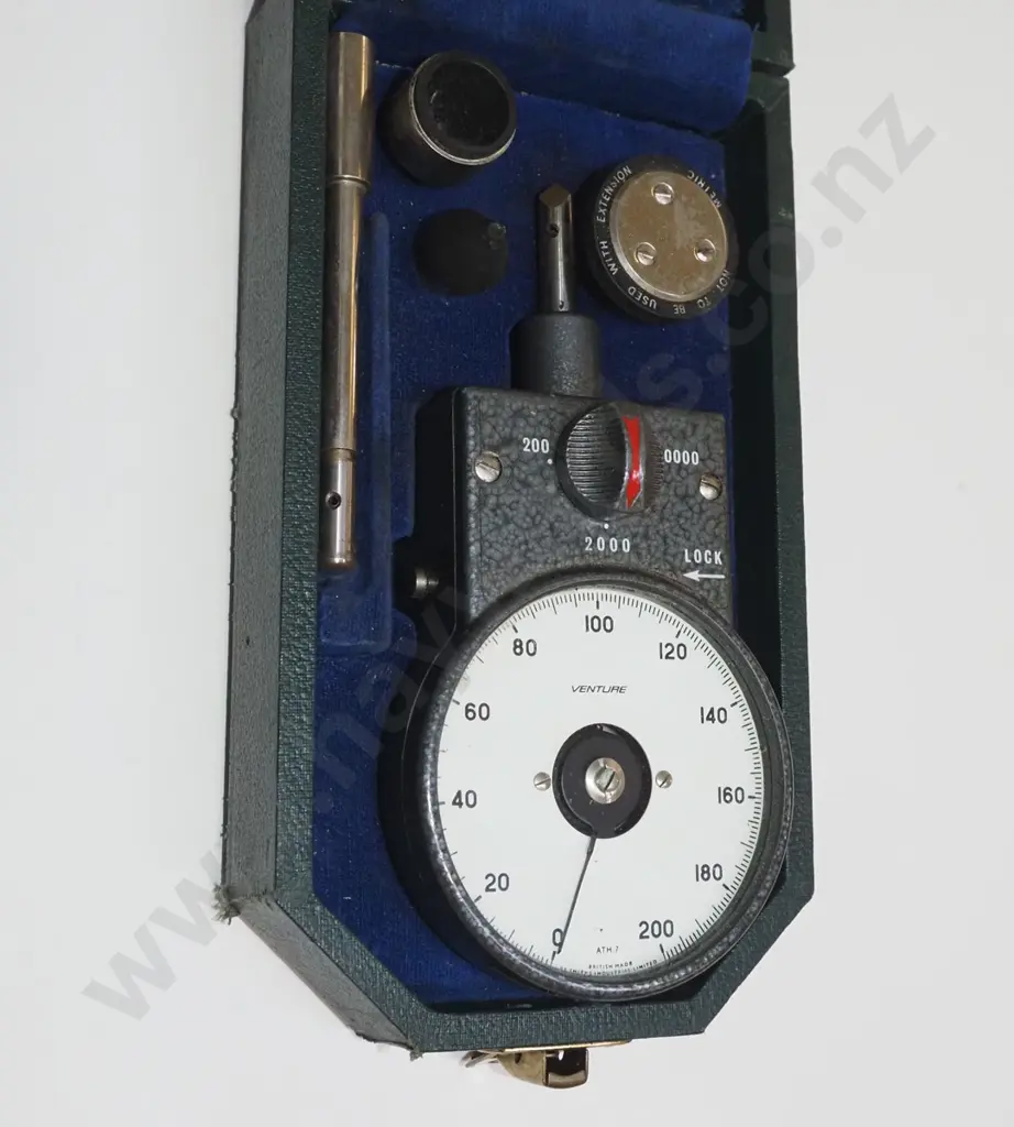 cased vintage cutting and surface speed indicator Image 1++