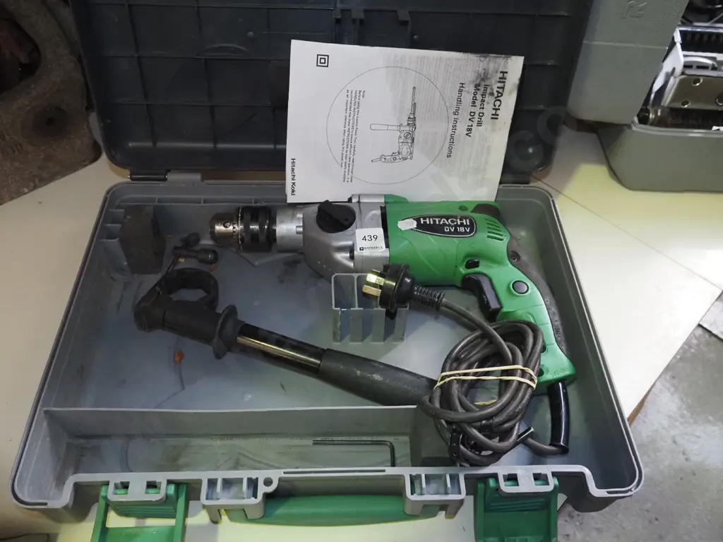 cased Hitachi drill Image 1++