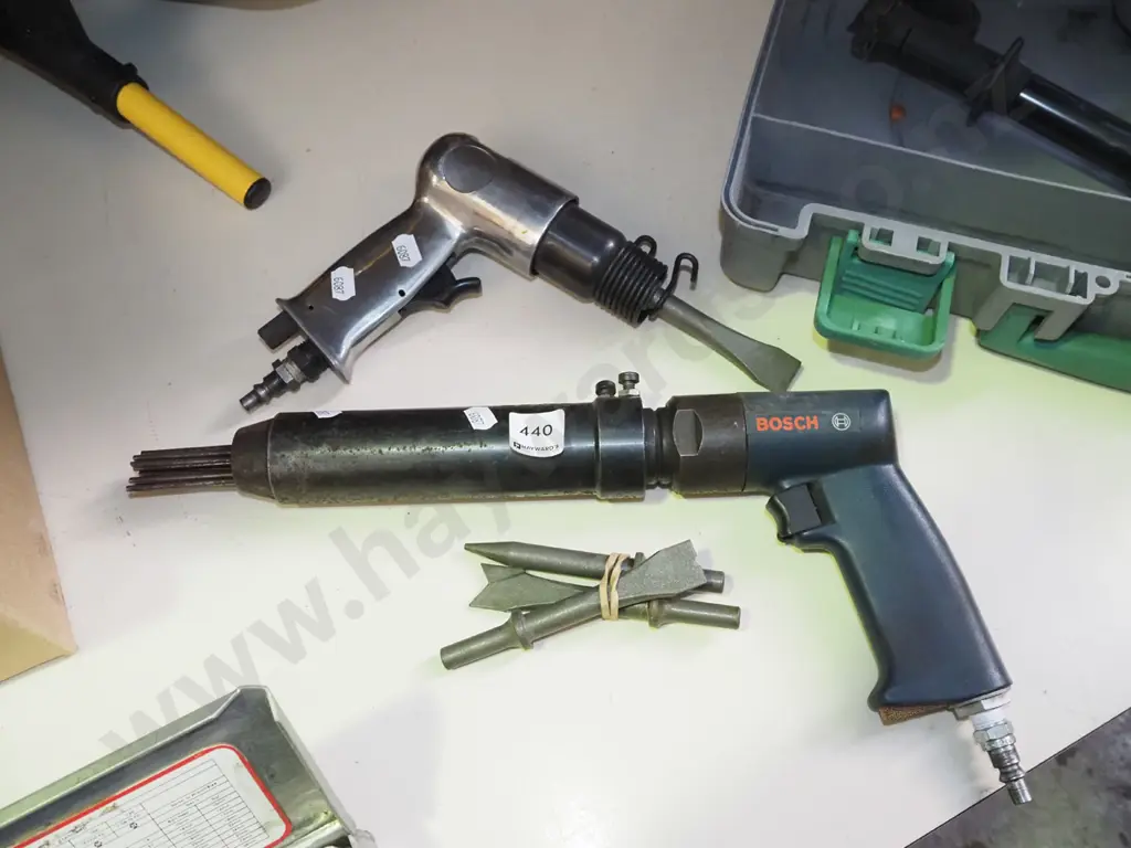 air powered hammer gun, Bosch pneumatic needle striker Image 1++
