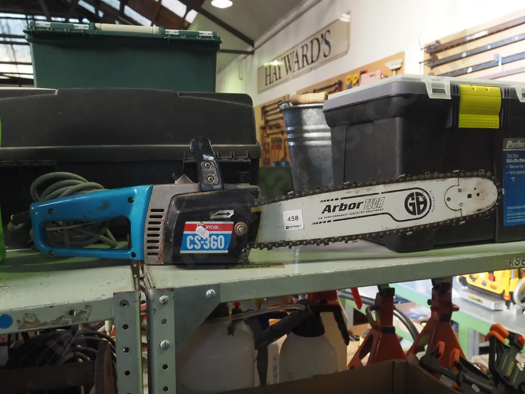 Ryobi electric corded chainsaw Image 1++
