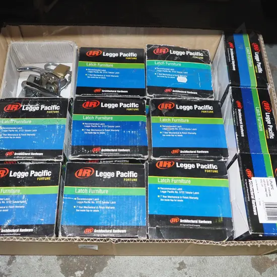 box of chrome door handles