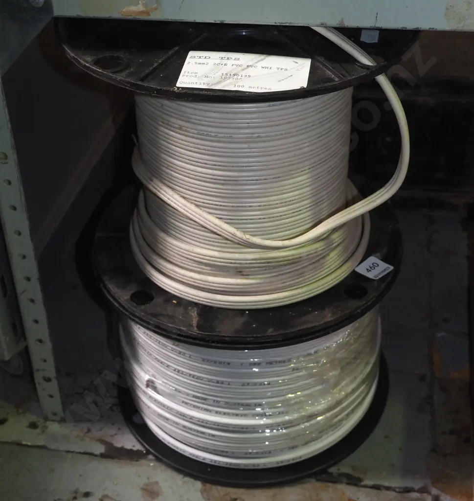 2x part coils of electrical cables Image 1++