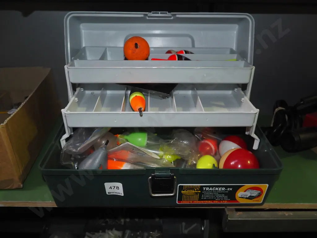 tackle box and floats Image 1++