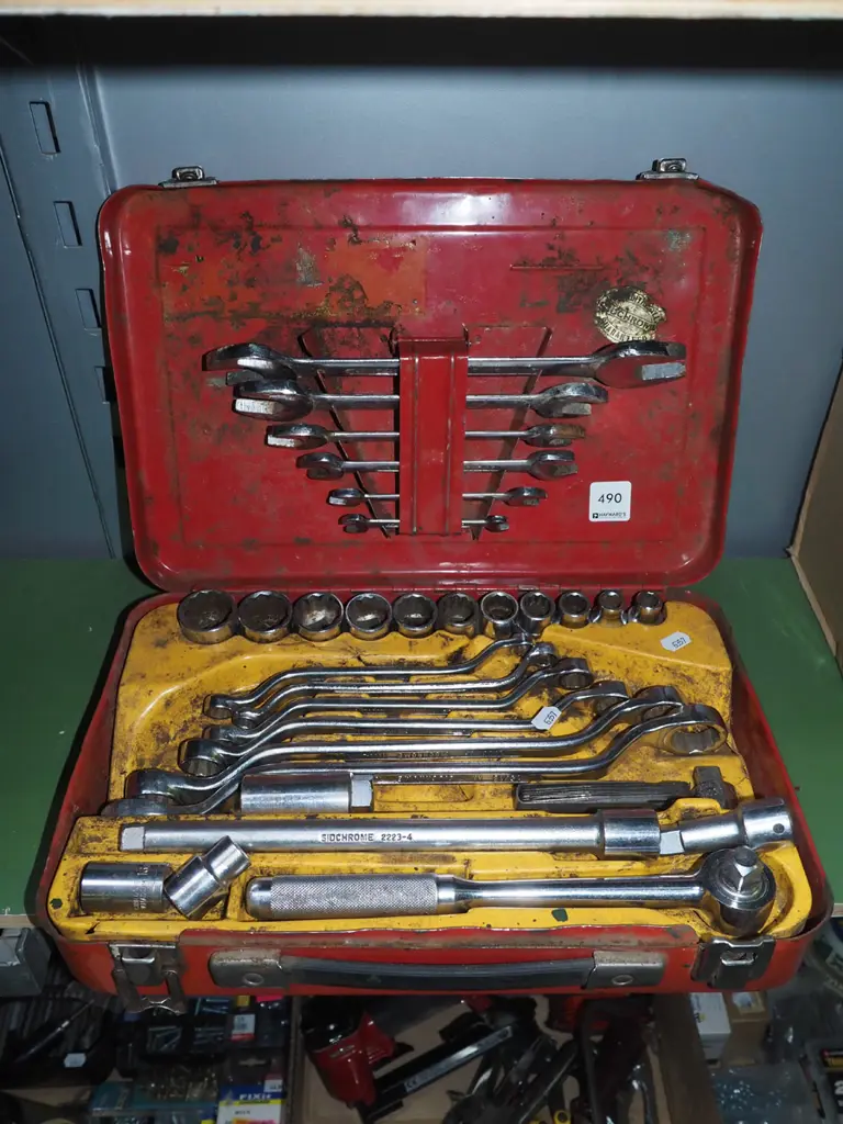 Sidchrome socket set - needs a clean Image 1++