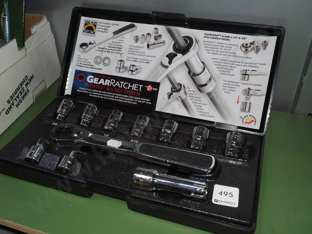 gear ratchet socket system Image 1++