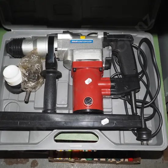cased as new Arlec Enforcer rotary hammer drill