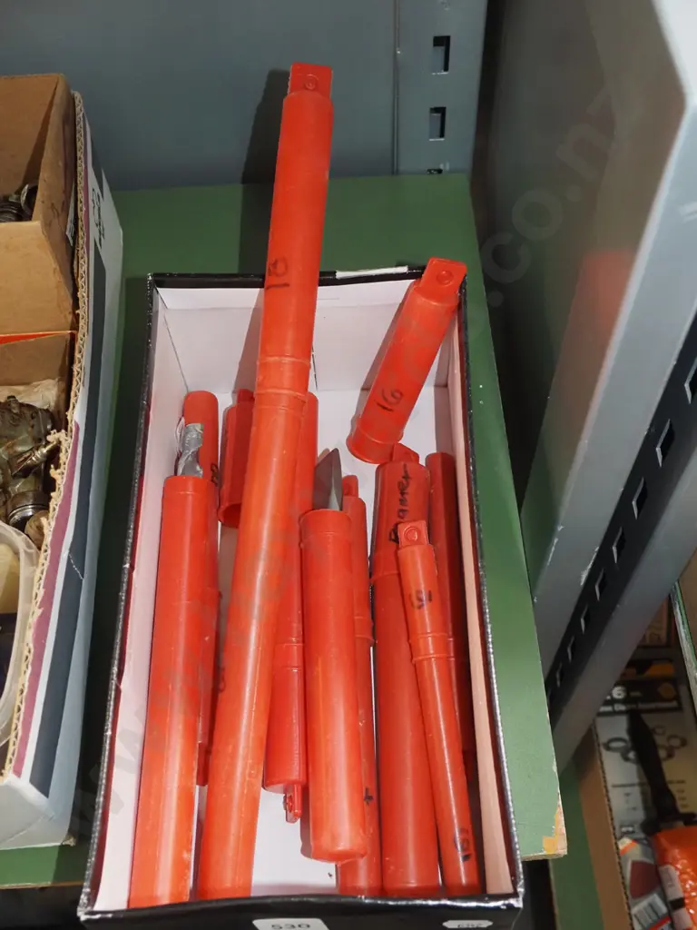 cased hammer drill, drill bits, chisel Image 1++