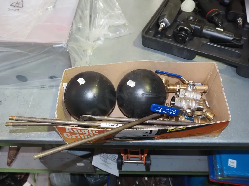 box; toilet ballcocks, taps etc Image 1++