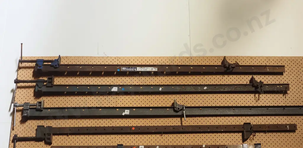 2x sash clamps L-1540 - blue dots Image 1++