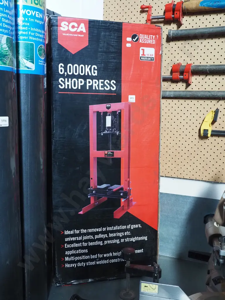 SCA 6000kg shop press Image 1++