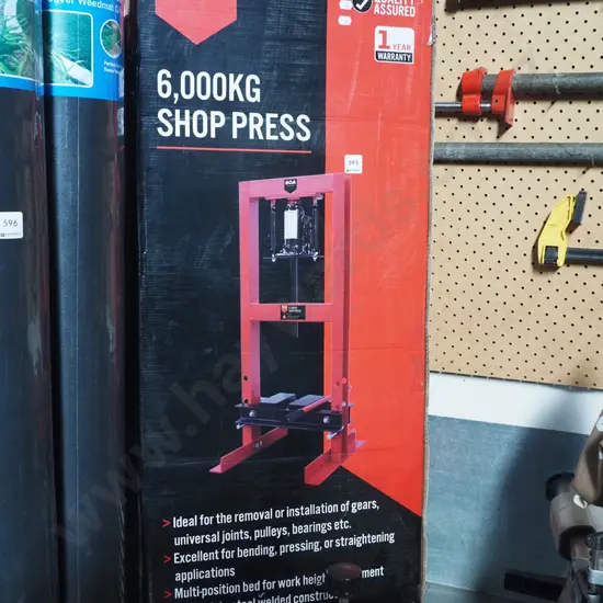 SCA 6000kg shop press
