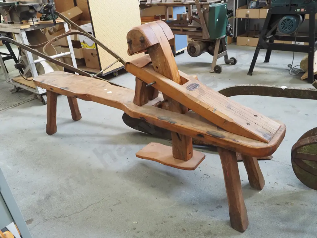 solid rimu homemade shaving horse H-840 W-1760 Image 1++
