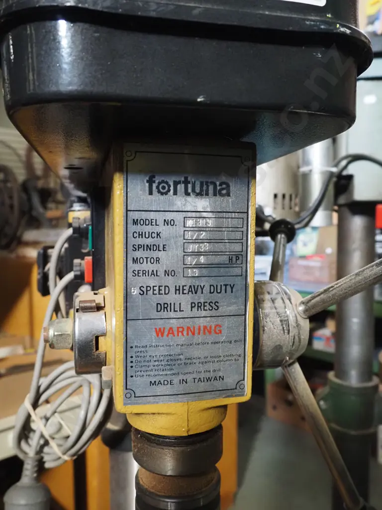 Fortuna 5 speed heavy duty drill press Image 1++